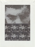 Artist: MADDOCK, Bea | Title: Cast the shadow of your original figure. Is it possible in flashlight?. | Date: 1970 | Technique: screenprint, printed in colour, from five stencils