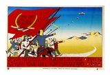 Artist: LITTLE, Colin | Title: May-Day Palace Revolution Ball... Balmain Town Hall. | Date: 1974 | Technique: screenprint, printed in colour, from multiple stencils