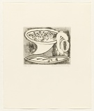 Artist: LEACH-JONES, Alun | Title: The Welsh suite (#6) | Date: October 1991 | Technique: etching, printed in black ink, from one plate | Copyright: Courtesy of the artist