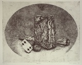 Artist: Cooper, Simon. | Title: Still life | Date: 1992 | Technique: etching, printed in black ink, from one plate