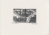 Artist: b'Kennedy, Roy.' | Title: b'Crucifixion.' | Date: 2005 | Technique: b'etching, printed in black ink, from one plate'