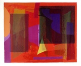 Artist: b'Brash, Barbara.' | Title: b'Windows (II).' | Date: 1966 | Technique: b'screenprint, printed in colour, from 13 stencils'