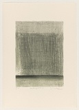 Title: Mangrove 3 | Date: 2004 | Technique: lithograph, printed in black and green ink, from two stones