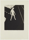 Artist: MADDOCK, Bea | Title: Journey V: Crossing | Date: 1966 | Technique: line-etching, aquatint and drypoint, printed in black ink, from one copper plate