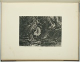 Title: There, in the shelter of a nameless glen... | Date: 1881 | Technique: wood-engraving, printed in black ink, from one block