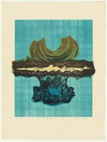 Artist: b'KING, Grahame' | Title: b'not titled' | Date: 1975 | Technique: b'lithograph, printed in colour, from three stones [or plates]'