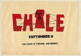 Artist: MACKINOLTY, Chips | Title: Chile | Date: 1976 | Technique: screenprint, printed in colour, from two stencils