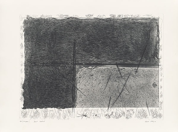 Artist: b'MEYER, Bill' | Title: b'Soul control' | Date: 1981 | Technique: b'photo-etching, aquatint, drypoint, printed in black ink, from one zinc plate' | Copyright: b'\xc2\xa9 Bill Meyer'