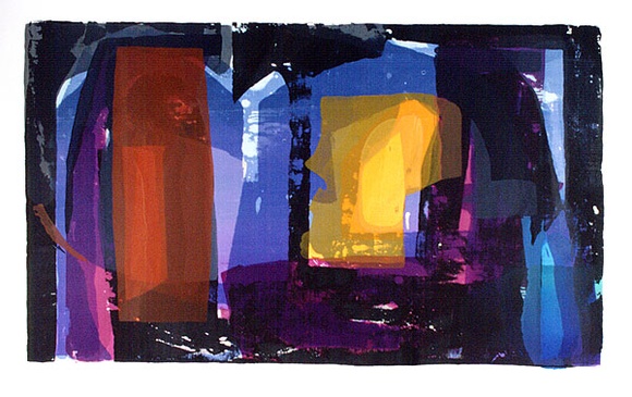 Artist: b'Brash, Barbara.' | Title: b'Windows (I).' | Date: 1965 | Technique: b'screenprint, printed in colour, from 12 stencils'