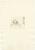 Artist: b'Lewitt, Vivienne.' | Title: b'not titled' | Date: 1988 | Technique: b'softground etching, printed in black ink, from one plate'