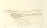 Artist: b'Furlonger, Joe.' | Title: b'Palm Beach suite (no.3)' | Date: 1990 | Technique: b'etching, printed in black ink, from one plate'
