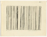 Artist: WILLIAMS, Fred | Title: Sapling forest | Date: 1961 | Technique: engraving and drypoint, printed in black ink, from one copper plate | Copyright: © Fred Williams Estate