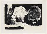 Artist: b'Fabian, Erwin.' | Title: b'Head.' | Date: 1966 | Technique: b'screenprint, printed in black ink from one stencil' | Copyright: b'\xc2\xa9 Erwin Fabian'