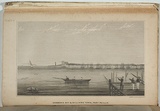 Artist: Ham Brothers. | Title: Hobson's Bay. | Date: 1850 | Technique: engraving, printed in black ink, from one copper plate
