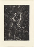 Artist: DURRE, Caroline | Title: Allegory of Entropy. | Date: 1993 | Technique: lithograph, printed in black ink, from one stone [or plate]