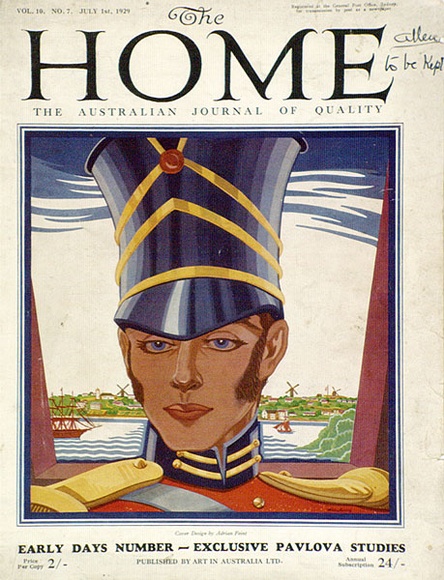 Artist: b'FEINT, Adrian' | Title: b'Cover of the Home magazine.' | Date: 1927-1935 | Copyright: b'Courtesy the Estate of Adrian Feint'