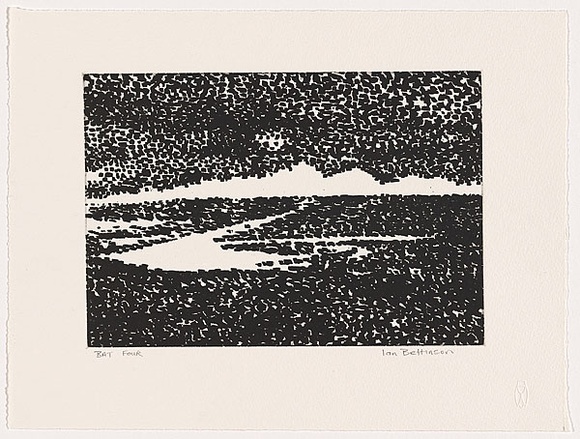 Artist: b'CICADA PRESS' | Title: b'Four.' | Date: 2005 | Technique: b'open-bite and aquatint, printed in black ink, from one plate'