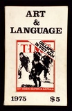 Artist: Smith, Terry. | Title: Art & Language, New York<>Australia 1975. Sydney: Art and Language Press. 1976 | Date: 1976 | Technique: offset-lithograph, printed in black ink