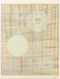 Artist: Band, David. | Title: Unknown [2]. | Date: 2003 | Technique: screenprint on etching, printed in colour, from multiple stencils and plates; hand worked spirograph patterns