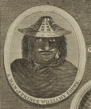 Title: bA man of Prince William's Sound | Date: 1791 | Technique: b'etching and engraving, printed in black ink, from one plate'