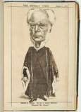 Title: A head master [Rev. J.E. Bromby]. | Date: 1 August 1874 | Technique: lithograph, printed in colour, from multiple stones