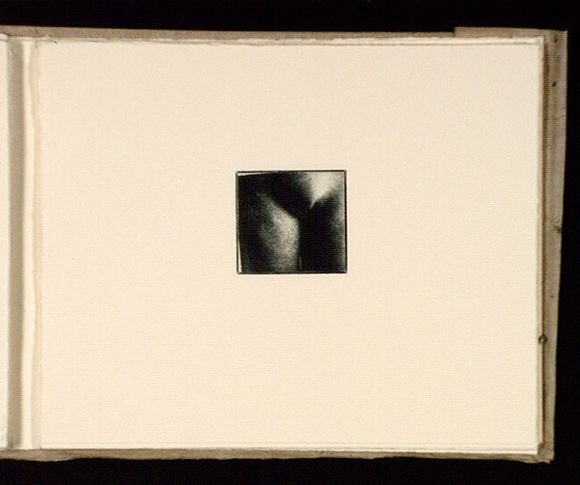 Artist: b'Mann, Gillian.' | Title: b'(Female nude).' | Date: 1981 | Technique: b'etching, printed in black ink, from one plate'