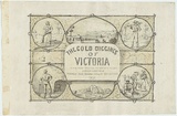 Title: The gold diggings of Victoria. | Date: 1852 | Technique: lithograph, printed in colour, from multiple stones