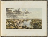Artist: b'von Gu\xc3\xa9rard, Eugene' | Title: b'Murray River - Moorundi.' | Date: (1866 - 68) | Technique: b'lithograph, printed in colour, from multiple stones [or plates]'