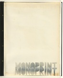 Artist: b'Maguire, Tim.' | Title: b'Monoprint' | Date: 1982 | Technique: b'monoprint, printed in colour, from one plate'