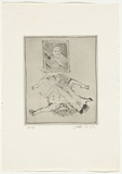 Artist: BOYD, Arthur | Title: The Ancestors. | Date: 1971 | Technique: etching, printed in black ink, from one plate | Copyright: Reproduced with permission of Bundanon Trust