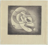 Artist: Hinder, Frank. | Title: Small animal | Date: 1946 | Technique: lithograph, printed in black ink, from one stone