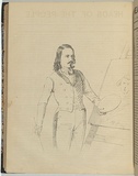 Artist: b'Nicholas, William.' | Title: b'The artist.' | Date: 1847 | Technique: b'pen-lithograph, printed in black ink, from one zinc plate'
