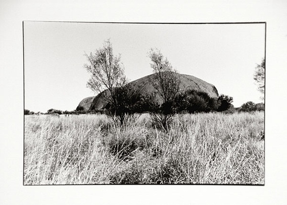 Artist: b'Figallo, Tony.' | Title: b'Photo: Ayers Rock Installation.' | Date: 1979