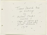 Artist: b'JACKS, Robert' | Title: b'not titled [page of inscriptions].' | Date: 1978 | Technique: b'pen and ink'