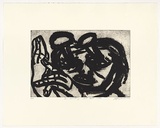 Artist: Harris, Jeffrey. | Title: I'm counting and that makes | Date: 1999 | Technique: sugar-lift etching, printed in black ink, from one plate