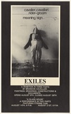 Artist: UNKNOWN | Title: Brandon Cavallari at Exiles Gallery. | Date: c.1983 | Technique: screenprint