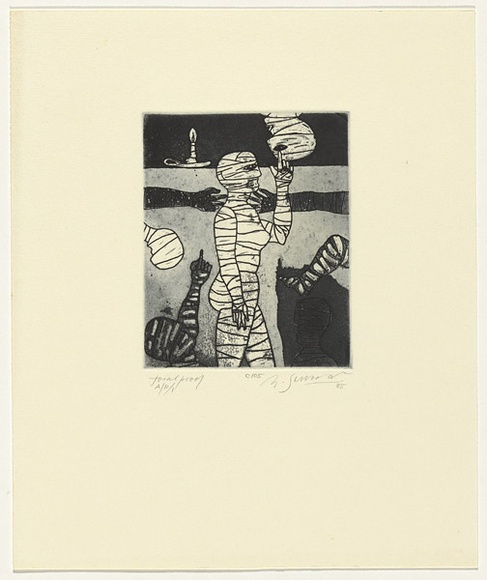 Artist: b'SELLBACH, Udo' | Title: b'not titled' | Date: 1960-80 | Technique: b'etching'