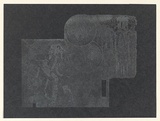 Artist: b'EWINS, Rod' | Title: b'Moonshot.' | Date: 1971 | Technique: b'etching, printed in intaglio and relief in black ink, from one plate'