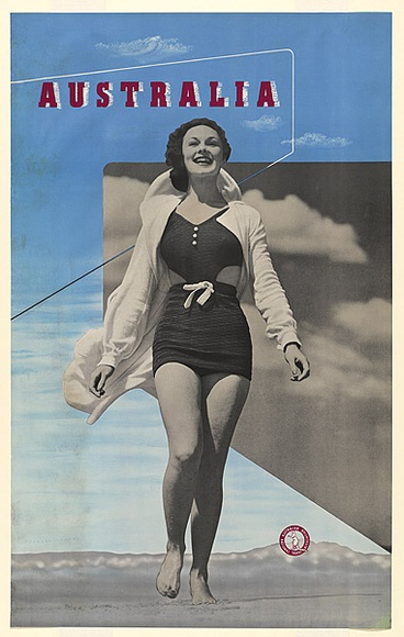 Artist: b'Annand, Douglas.' | Title: b'Australia.' | Date: c.1937 | Technique: b'lithograph, printed in colour, from multiple plates' | Copyright: b'\xc2\xa9 A.M. Annand'