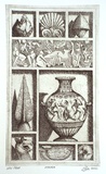 Artist: b'Dickson, Clive.' | Title: b'Etruria' | Date: 2000, September | Technique: b'etching, printed in black ink, from one plate'