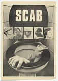 Artist: UNKNOWN | Title: Scab | Date: 1970s | Technique: offset-lithograph, printed in black ink, from one plate