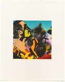 Artist: Gee, Angela. | Title: (Warpaint). | Date: (1980) | Technique: screenprint, printed in colour, from eight stencils | Copyright: Courtesy of Angela Gee
