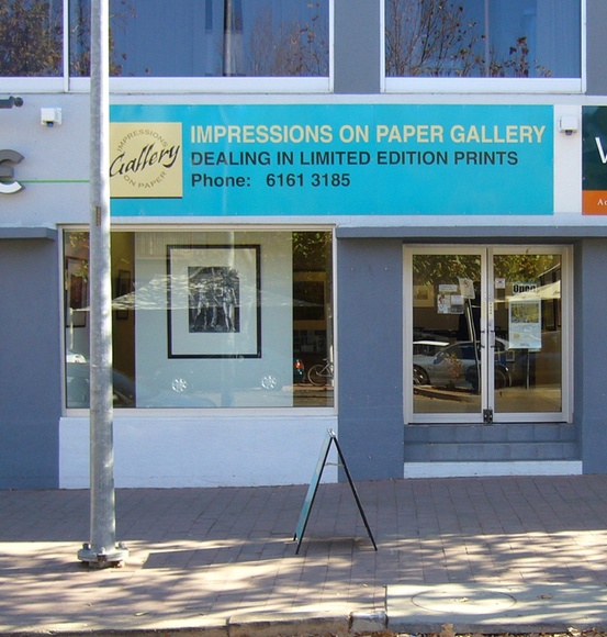 Artist: b'Butler, Roger' | Title: b'Impressions on Paper gallery, Canberra' | Date: 2006