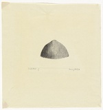 Artist: b'Murray-White, Clive.' | Title: b'Small Dome' | Date: 1970 | Technique: b'lithograph, printed in black ink, from one stone'