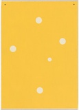 Artist: b'SELENITSCH, Alex' | Title: b'not titled [yellow].' | Date: 1995 | Technique: b'screenprint on yellow paint'