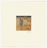 Artist: b'SCHMEISSER, Jorg' | Title: b'not titled [leaf litter]' | Date: 1979 | Technique: b'etching, printed in colour, from two plates' | Copyright: b'\xc2\xa9 J\xc3\xb6rg Schmeisser'