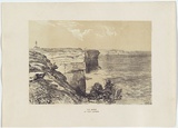 Artist: b'PROUT, John Skinner' | Title: b'The Heads of Port Jackson.' | Date: 1842 | Technique: b'lithograph, printed in colour, from two stones'