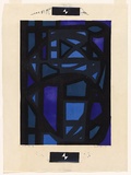 Artist: Stein, Guenter. | Title: Still life | Date: 1955 | Technique: linocut, printed in colour, from four blocks | Copyright: © Bill Stevens (name changed by deed poll in 1958)