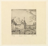 Artist: b'EWINS, Rod' | Title: b'Copy after Zeeman.' | Date: 1963 | Technique: b'etching, printed in black ink, from one copper plate'