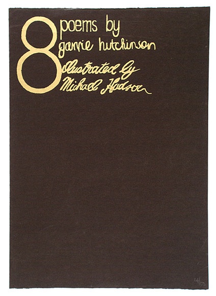 Title: b'8 Poems by Garrie Hutchinson.'